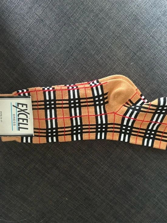 Classic Checked Socks