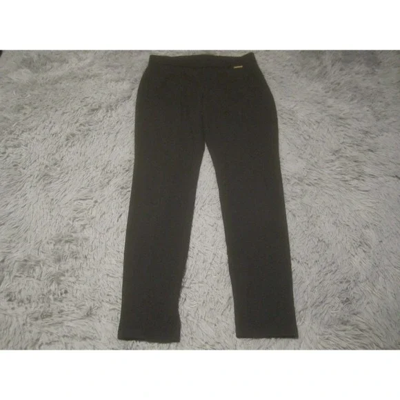 Michael Kors Pants Womens Medium Black Pull On Casual Skinny Ankle