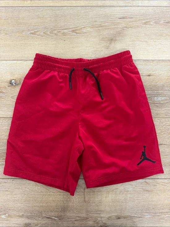 Jordan Red Jumpman Performance Shorts. Youth Small