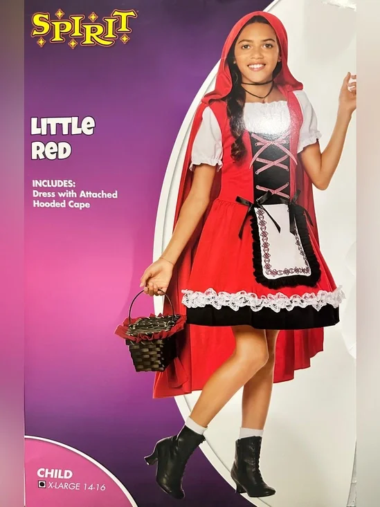 Kids Red Riding Hood Costume