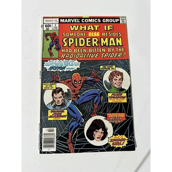 Marvel Comics What If #7 What If Someone Else Had‎ Become Spider-Man? 1977
