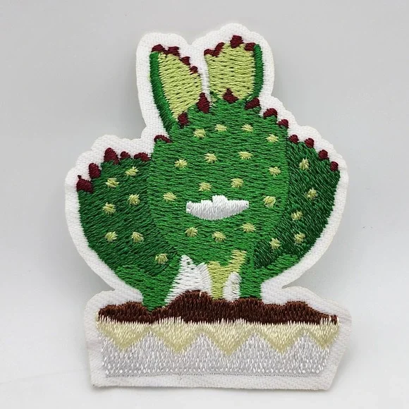 CACTUS EMBROIDERED PATCH‎