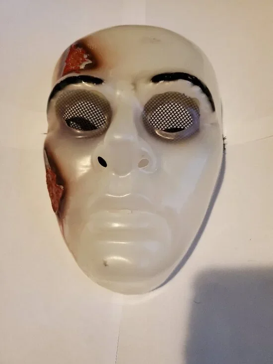 MICHAEL MYERS HARD PLASTIC MASK ELASTIC STRAP