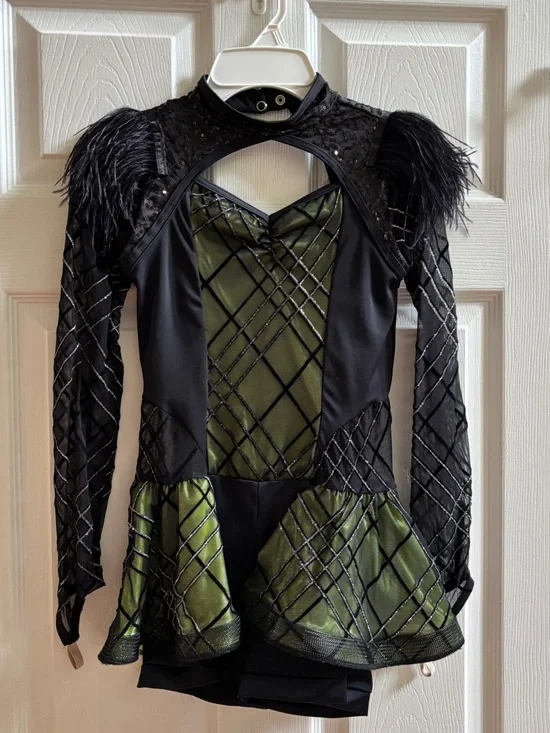 Weissman Black Dance/Skating Costume