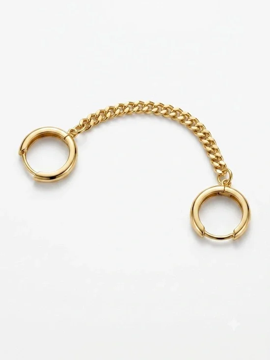 14k Gold-Filled Two Hole Earring Connector