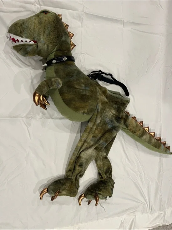 Ministry of Rascals Green T-Rex Dinosaur Halloween Costume Sz 3-7