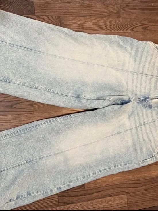 Michael Kors Light Wash Flare Jeans