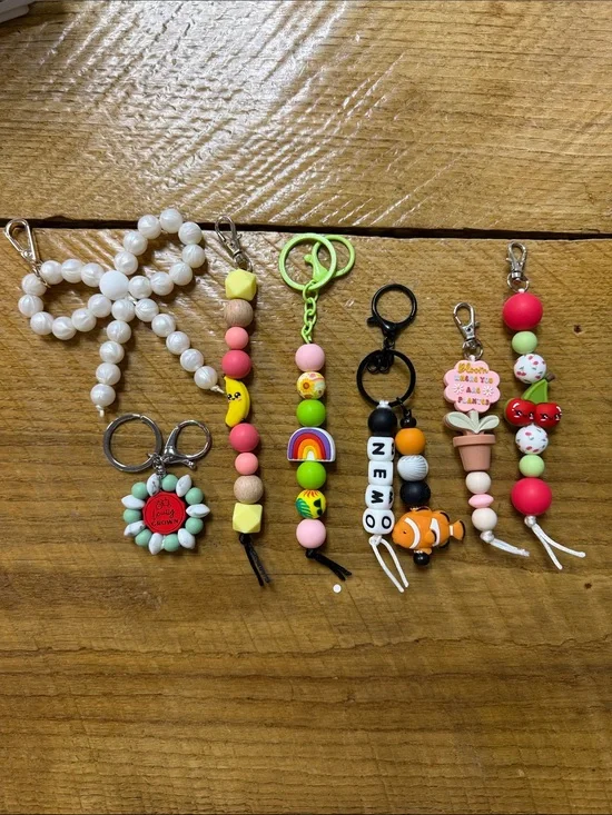 Honeybee(d) silicone Key Chains