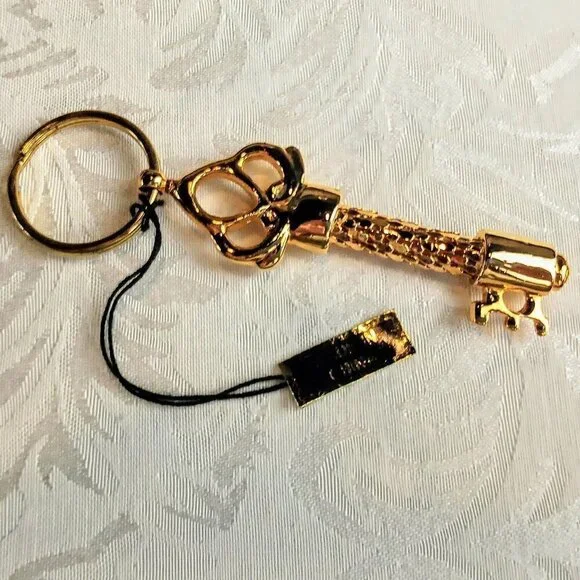 Vintage Gold Fashion Snake Link Key Holder