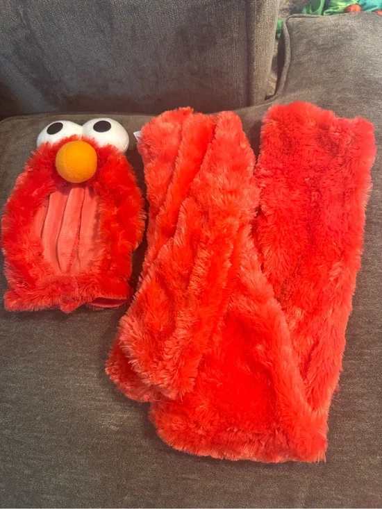 Toddler 3T-4T Plush Red Elmo Costume