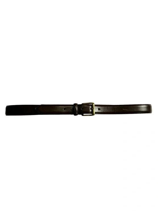 COACH Men’s Espresso Brown 1 1/8” Genuine Leather Belt- Size 38