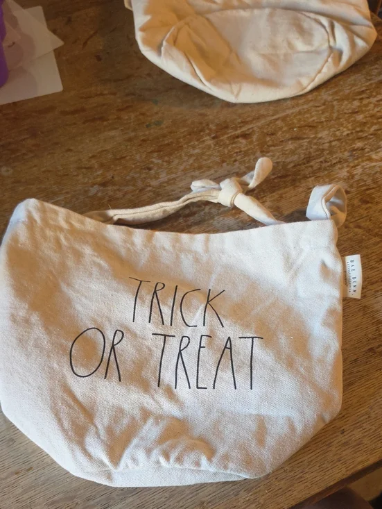 Rae Dunn Trick Or Treat Bag