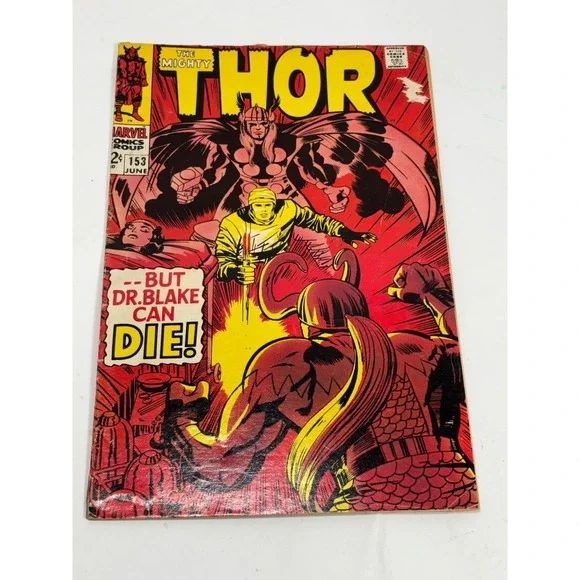 MIGHTY THOR — Marvel Comics‎ No. 153 Stan Lee 1968