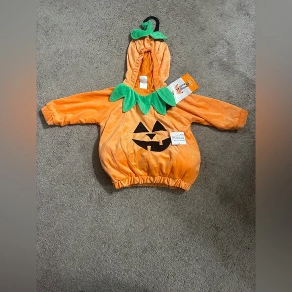 NEW Hyde & EEK! INFANT PUMPKIN  pullover Costume Size 12-18