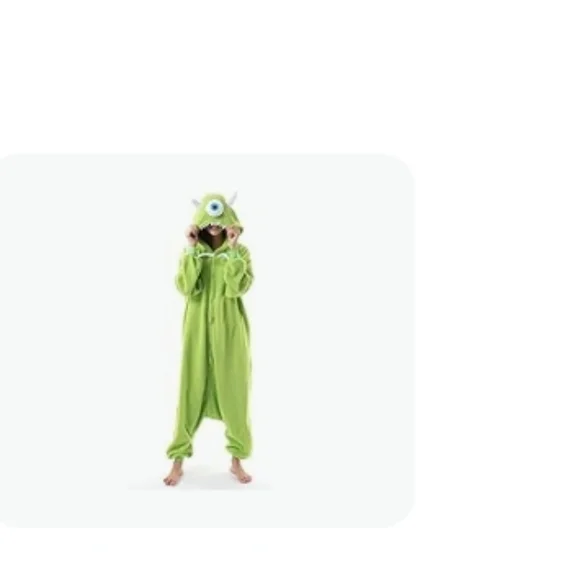 Green Mike Monsters Inc Costume 8 10