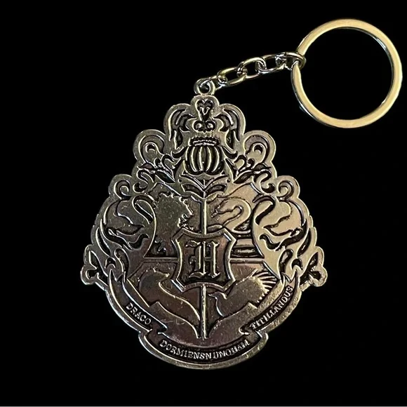 Harry Potter Hogwarts Diecast Metal Keychain