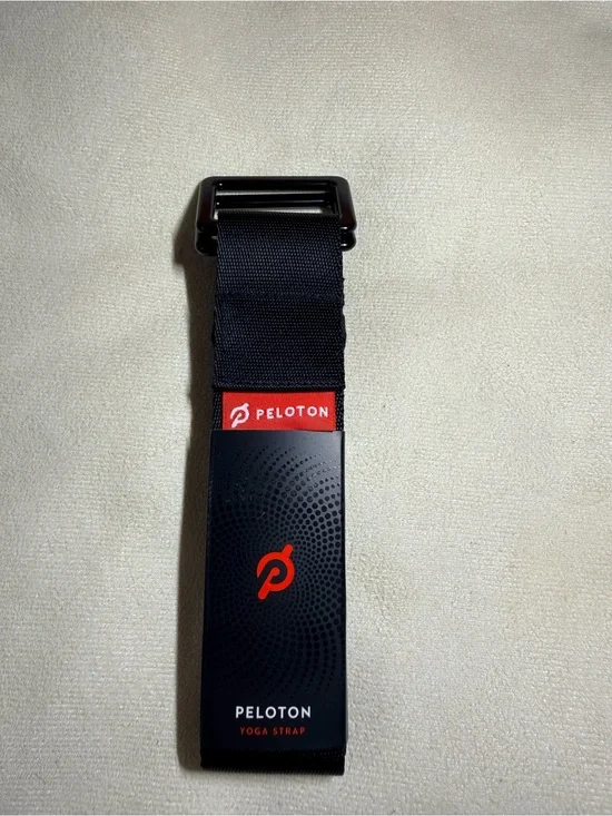 Peloton Black Yoga Strap, New , 6 ft