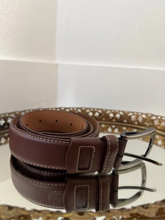 Nike G-Flex Men’s Golf Belt Brown Leather Size 34