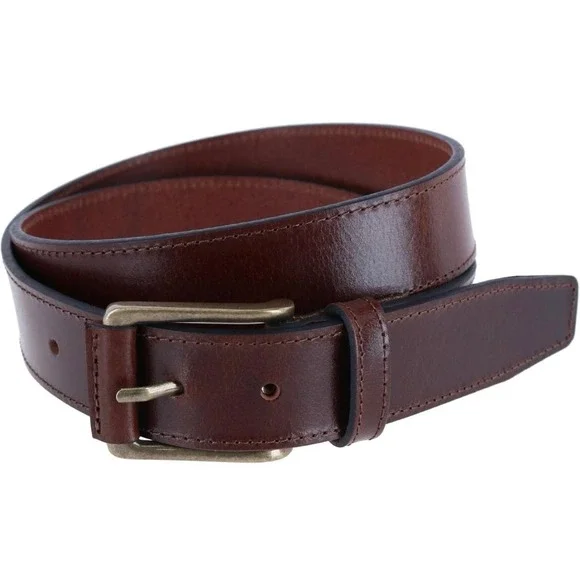 Trafalgar Men's‎ Wyatt 35mm Genuine Leather Casual Jean Belt 44