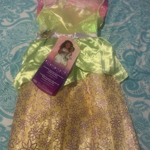 Princess Tiana Costume‎ Dress