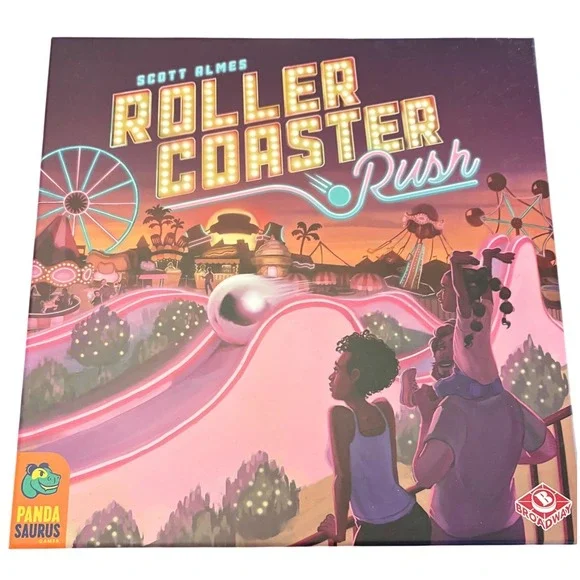 Roller Coaster Rush Board Game‎ Pandasaurus Game Almes Physics Building STEM