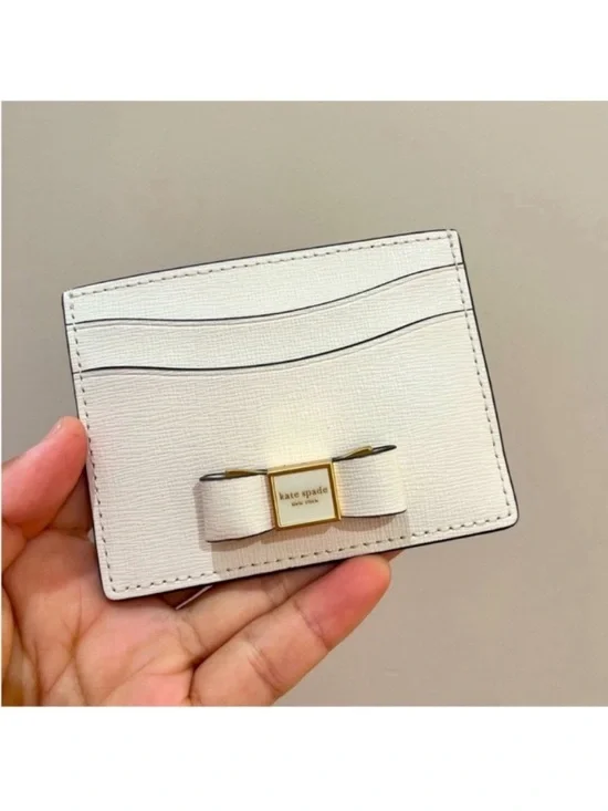 Kate Spade Morgan Bow Embellished Cardholder # K9923