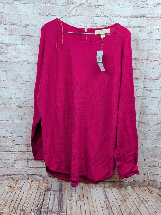 Michael Kors Fuchsia Sweater Large New Nwt