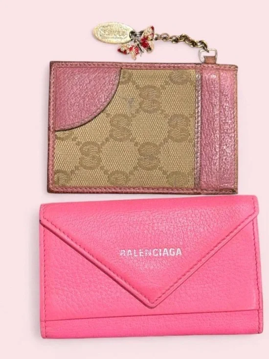 Bundle of 2 Authentic Designer Card Wallets