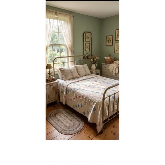 Handmade Quilt 64 x 79