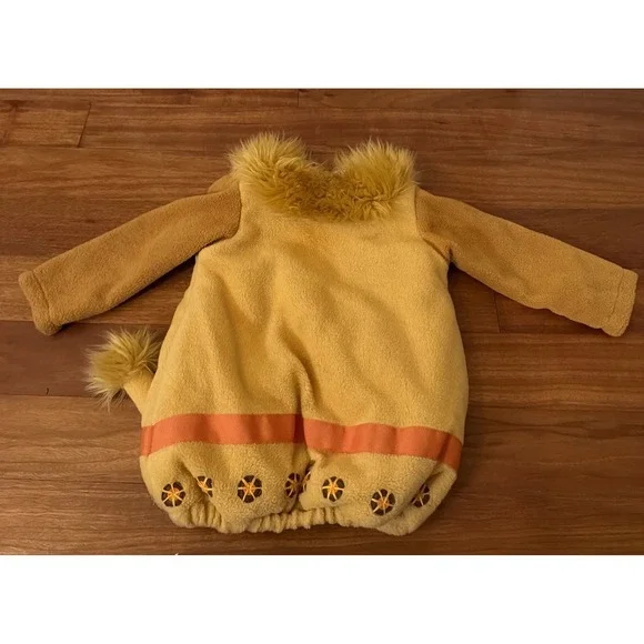 Pottery Barn Kids Baby Lion Costume 12-24 Months Has Tail No Hood
