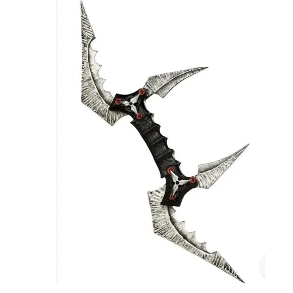 NEW~Ninja Assassin Blades~Spring Loaded Toy~Japanese Warrior Costume Toy Weapon