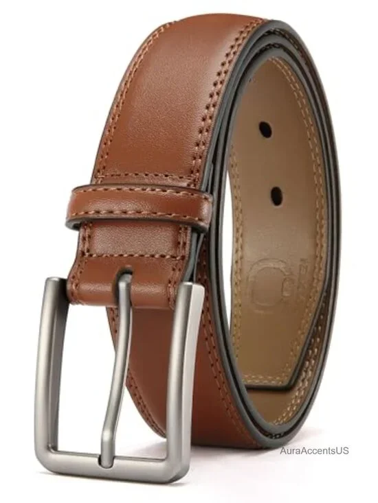 Men's Dress Belt – Leather, 1 3/8