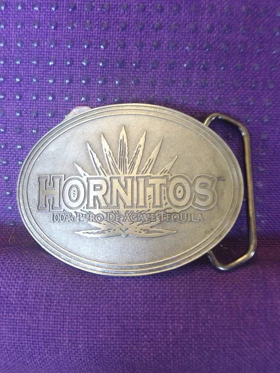 Hornitos Silver Metal Belt Buckle