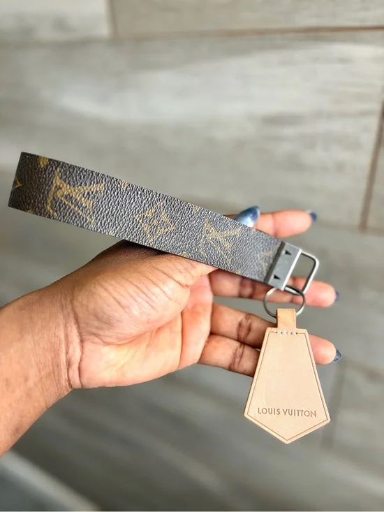 Louis Vuitton Monogram and Vachetta Key Holder