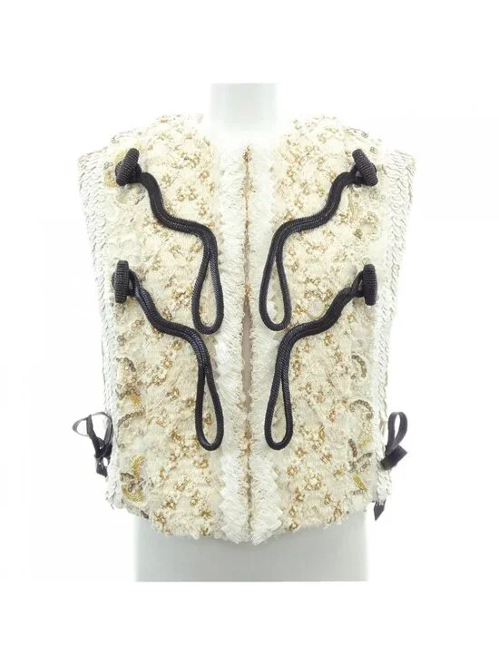 Louis Vuitton Jigsag Tweed Sleeve 5 Vest