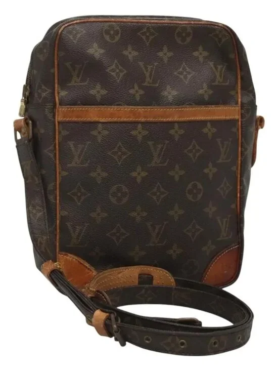 LOUIS VUITTON Monogram Danube MM Shoulder Bag M45264 LV Auth