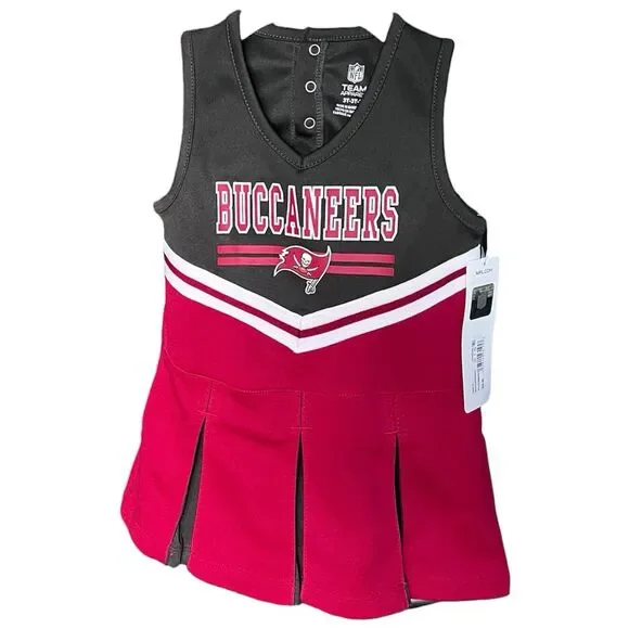 Tampa Bay Buccaneers 3T Cheerleader Outfit NFL Apparel