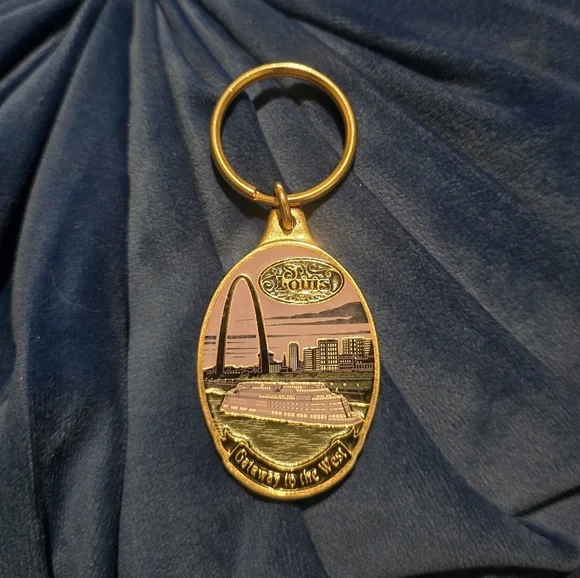 Vintage St. Louis Souvenir Keychain