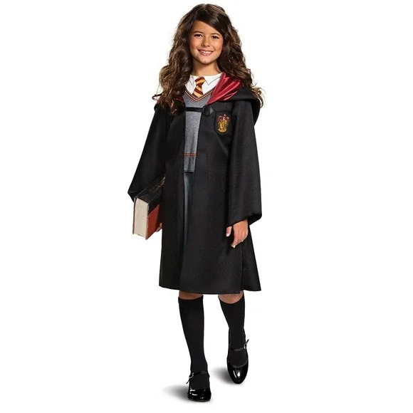 Harry Potter Hermione Granger Costume Dress Girls Size M 7/8 Disguise New