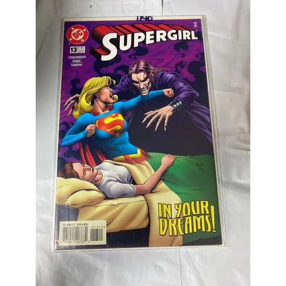 DC Comics Supergirl #13 Sep 1997 Gary Frank In Your‎ Dreams Direct Sales Edition