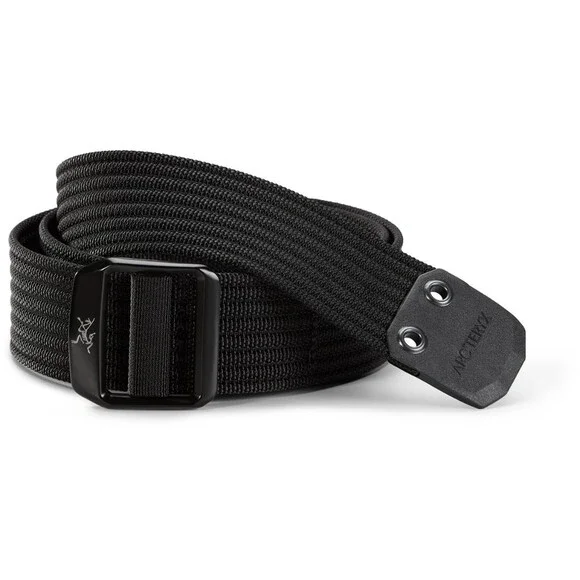 Arc'teryx Conveyor Men's Small Black Nylon Metal Buckle Webbing Belt GBO3308