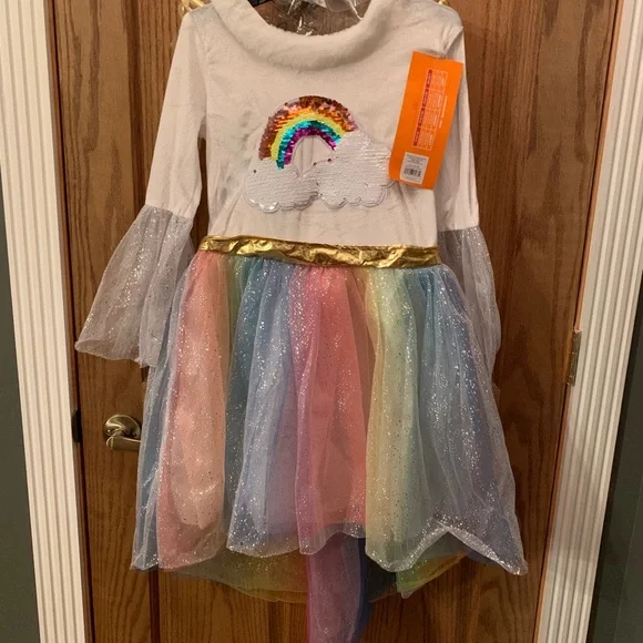 Rainbow Unicorn Halloween / dress‎ up kids costume