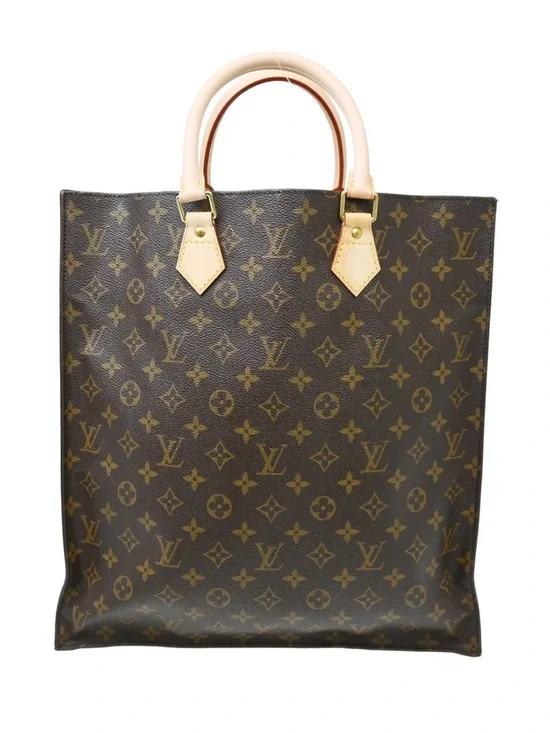 Authentic Louis Vuitton Shopping Sac plat discontinued bag