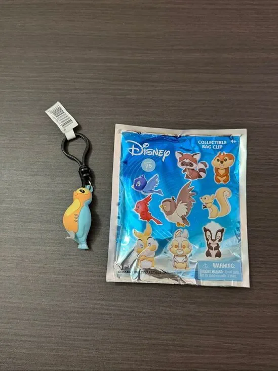 Disney Woodland Series 75 Bag Clip Keychain CHASE - Mrs. Quail (Bambi)