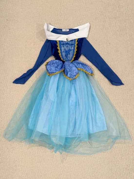 Kids Dreamflight Princess Dress Up Dress Size 140 (6)