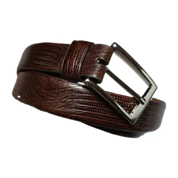 Jos. A Bank Belt Brown Mens Sz 38 Genuine Leather 1 1/4
