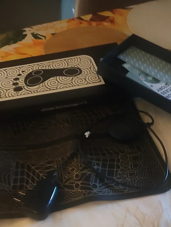 Black VR/AR Foot Controller Sensor Pad - Blackfor Pain