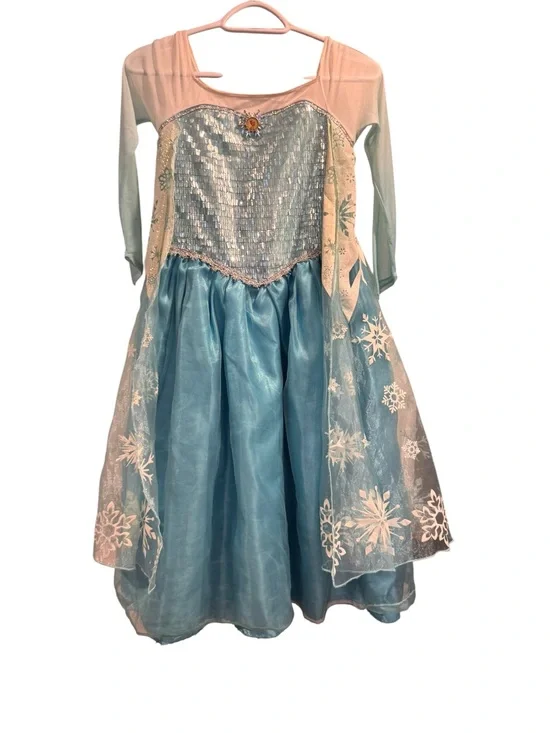 Disney Princess Elsa Costume Dress, size 9/10