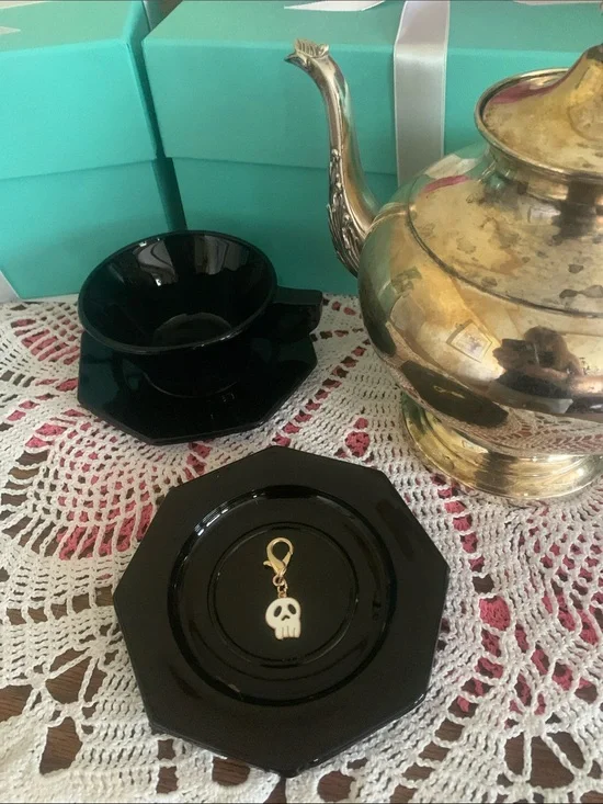 Halloween skull charm for shoes and bags