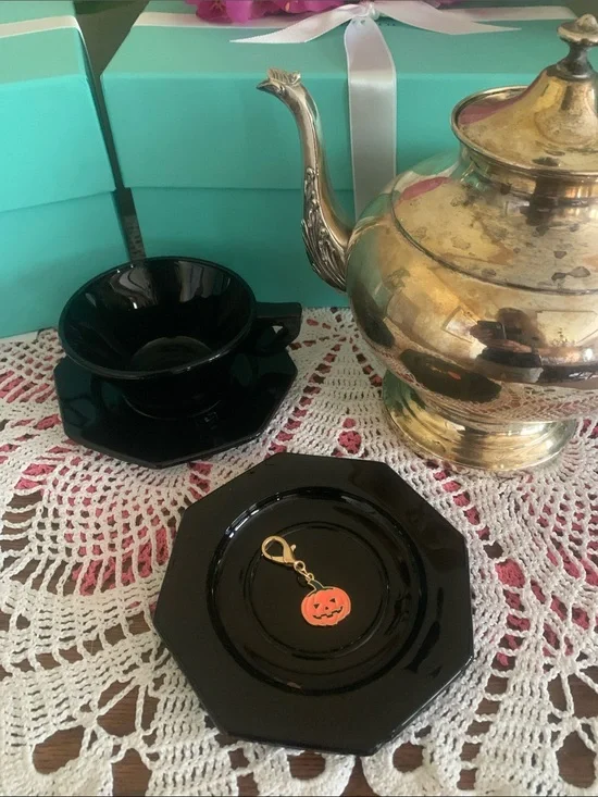 Get ready for spooky season pumpkin charm